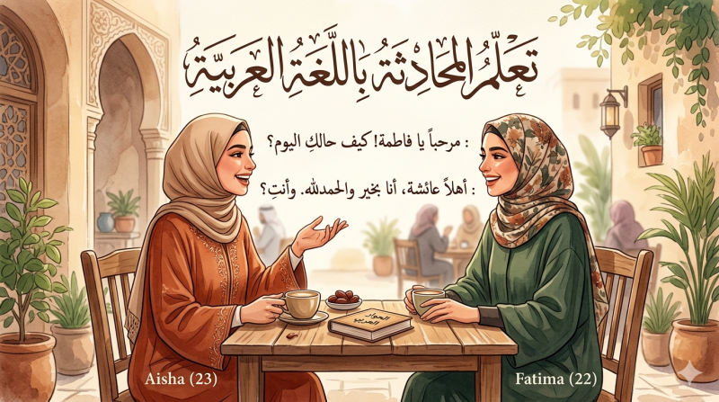المحادثة بالعربية للنساء- The Arabic conversation for women