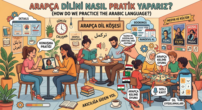 Arapça dilini nasıl pratik yaparız? How do we practice the Arabic language?
