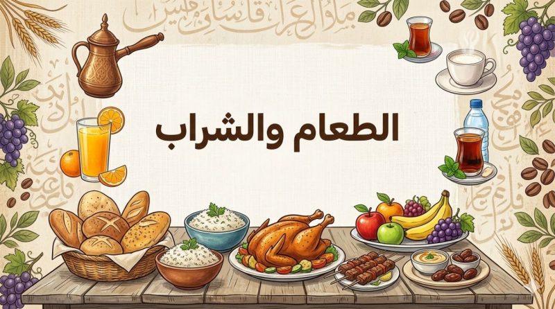 Everyday Arabic: Essential food &Drinks Vocab .